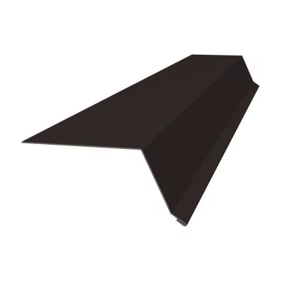 Планка капельник 100х55 0,45 Drap TX RR 32 темно-коричневый (2м)