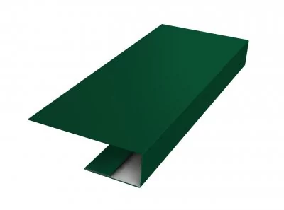 J-Профиль 12мм 0,45 Drap TX RAL 6005 зеленый мох (3м)