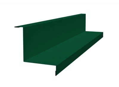 Угол внутренний простой фальц 0,45 Drap TX RAL 6005 зеленый мох (3м)