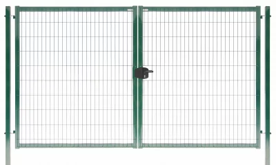 Ворота Medium New с замком Lock 1,53х4,0 RAL 6005
