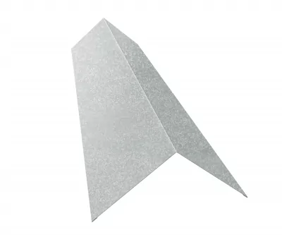Планка конька плоского 145х145 0,5 Zn (3м)