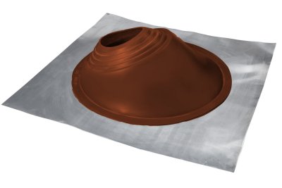 Проходной элемент угловой № 3.1 терракот (280-460 мм) + 185 EPDM Master Flash