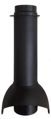 Выход канализации Krovent Pipe-VT 110 черный (НЕИЗ)