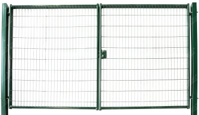 Замок LAKQ 4040 U2L корпус металлический, с ручками из алюминия, зеленый RAL 6005 фото | Партнер Строй