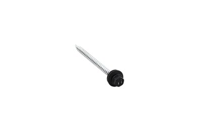 Саморез кровельный Daxmer 4,8х70 RAL 9005 (100) сверло №1